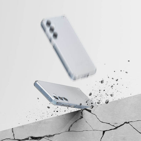 Противоударен Хибриден Калъф за Samsung A35, Ringke Fusion Matte Case, Прозрачен (6)