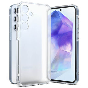 Противоударен Хибриден Калъф за Samsung A55, Ringke Fusion Matte Case, Прозрачен