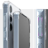 Противоударен Хибриден Калъф за Samsung A55, Ringke Fusion Matte Case, Прозрачен (3)