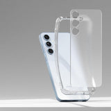 Противоударен Хибриден Калъф за Samsung A55, Ringke Fusion Matte Case, Прозрачен (5)