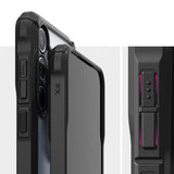 Противоударен Хибриден Калъф за Samsung A55, Ringke Fusion X Case, Черен (3)