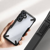 Противоударен Хибриден Калъф за Samsung A55, Ringke Fusion X Case, Черен (6)