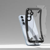 Противоударен Хибриден Калъф за Samsung A55, Ringke Fusion X Case, Черен (5)