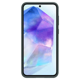 Противоударен Силиконов Калъф за Samsung A55, Spigen Liquid Air Case, Зелен (3)