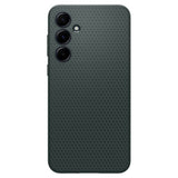 Противоударен Силиконов Калъф за Samsung A55, Spigen Liquid Air Case, Зелен (2)