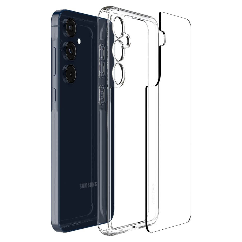 Противоударен Калъф за Samsung A55, Spigen Ultra Hybrid Case, Прозрачен (6)