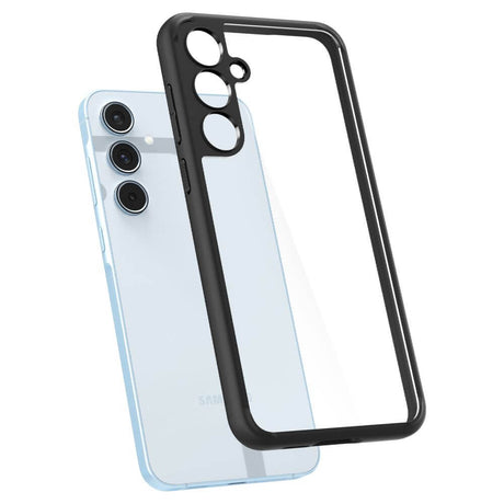 Противоударен Калъф за Samsung A55, Spigen Ultra Hybrid Case, Черен (4)