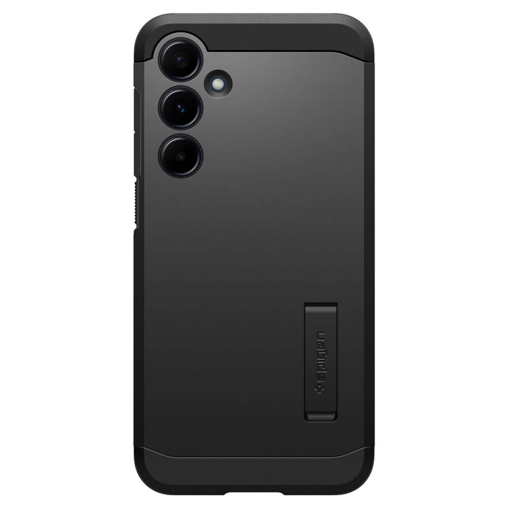 Противоударен Хибриден Калъф за Samsung A55, Spigen Tough Armor Case, Черен (2)