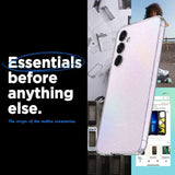 Блестящ Калъф за Samsung A55, Spigen Liquid Crystal Glitter Quartz Case, Прозрачен (6)