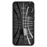 Калъф с Камерен Предпазител за Samsung A55, Spigen Optik Armor Case, Черен (5)