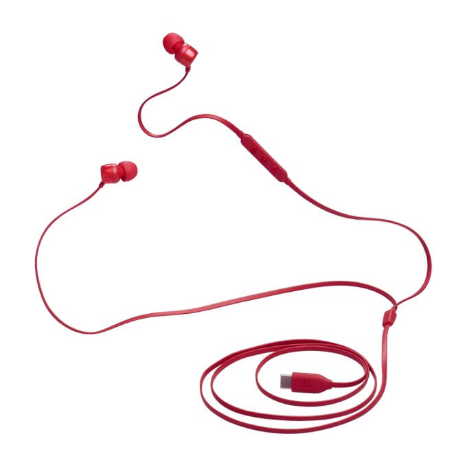 Слушалки с USB-C, JBL Tune 310C DAC Handsfree JBLT310CRED, Червен (6)