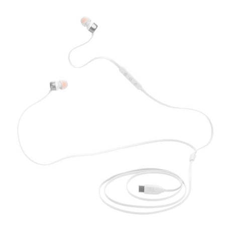Слушалки с USB-C, JBL Tune 310C DAC Handsfree JBLT310CWHT, Бял (7)