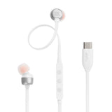 Слушалки с USB-C, JBL Tune 310C DAC Handsfree JBLT310CWHT, Бял (2)