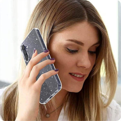 Блестящ Калъф за Xiaomi Redmi Note 13 4G, Tech-Protect FlexAir Glitter Case, Прозрачен (5)