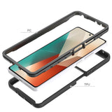 Цялостен Калъф за Xiaomi Redmi Note 13 5G, Tech-Protect Defense 360 Case, Черен (4)