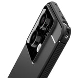 Противоударен Калъф за Xiaomi Redmi Note 13 Pro 5G, Spigen Rugged Armor Case, Черен (8)