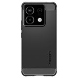 Противоударен Калъф за Xiaomi Redmi Note 13 Pro 5G, Spigen Rugged Armor Case, Черен (2)