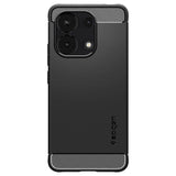 Противоударен Калъф за Xiaomi Redmi Note 13 4G, Spigen Rugged Armor Case, Черен (2)