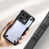 Противоударен Хибриден Калъф за Xiaomi Redmi Note 13 Pro 5G, Ringke Fusion X Case, Черен (4)