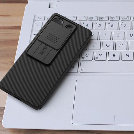 Калъф с Плъзгач за Камера за Xiaomi Redmi Note 13 Pro 5G, Nillkin CamShield Case, Черен (8)