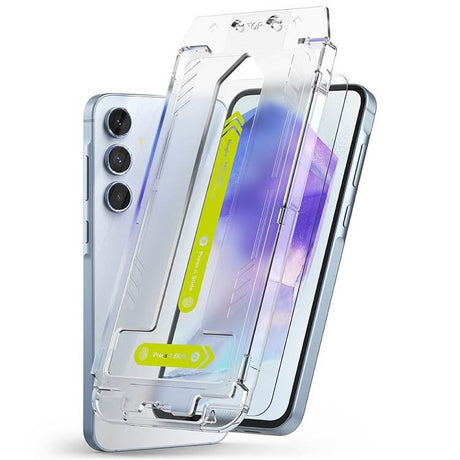 Стъклен Протектор за Samsung A55, Ringke Easy Slide Glass 2бр., Прозрачен (2)