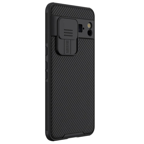Калъф с Плъзгач за Камера за Google Pixel 8 Pro, Nillkin CamShield Case, Черен (5)