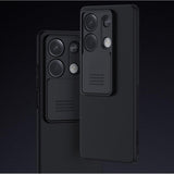 Калъф с Плъзгач за Камера за Xiaomi Redmi Note 13 Pro 5G, Nillkin CamShield Case, Черен (4)