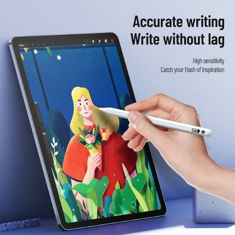Активна Писалка за iPad, Dux Ducis Stylus Pen, Бял (7)