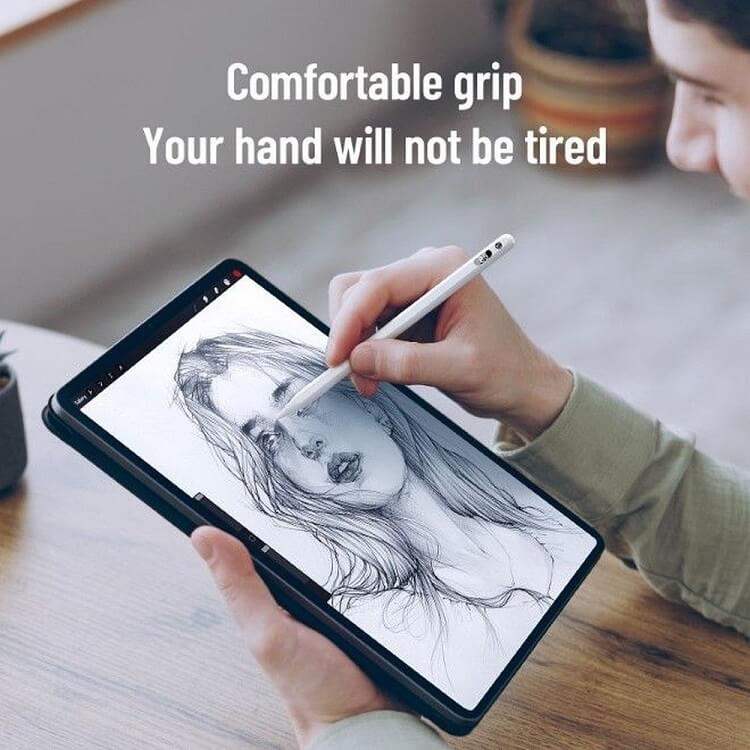 Активна Писалка за iPad, Dux Ducis Stylus Pen, Бял (2)