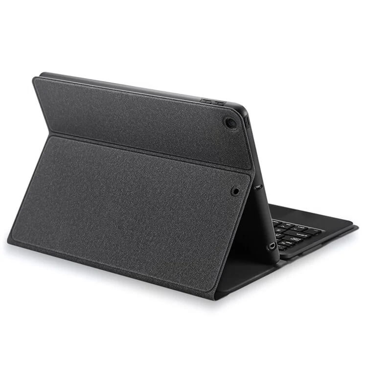 Калъф с Клавиатура за iPad 9/ 8/ 7 10.2, Dux Ducis Touchpad Keyboard Case, Черен