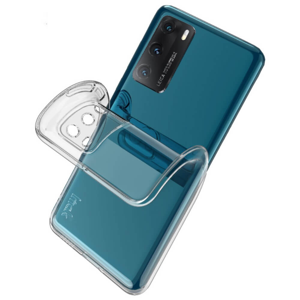 Силиконов Калъф за Huawei P60 Pro, Imak Crystal Case UX-5, Прозрачен (3)