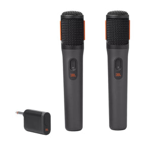Безжични Микрофони 2бр., JBL PartyBox Wireless Mic, Черен
