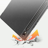 Калъф с Pen Поставка за Samsung Tab S10 Lite/ S10 FE/ S9, Dux Ducis Domo Case, Черен (10)