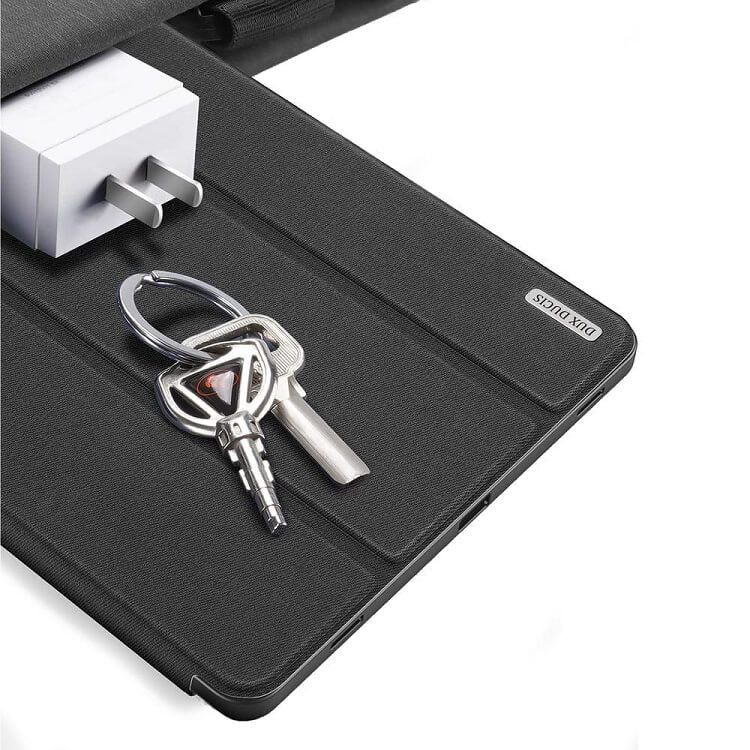 Калъф с Pen Поставка за Samsung Tab S10 Lite/ S10 FE/ S9, Dux Ducis Domo Case, Черен (5)