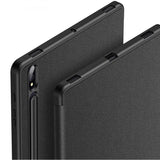 Калъф с Pen Поставка за Samsung Tab S10 Plus/ S9 Plus 12.4", Dux Ducis Domo Case, Черен (3)