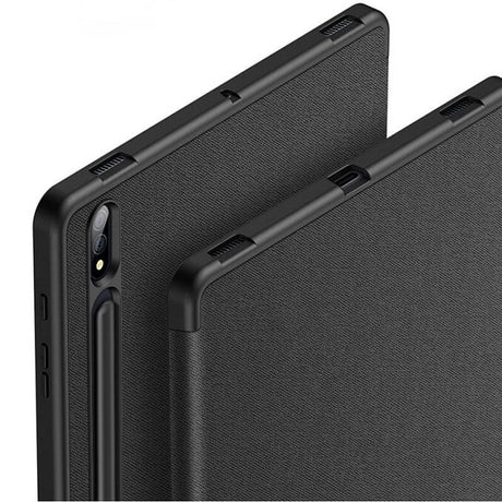 Калъф с Pen Поставка за Samsung Tab S10 Plus/ S9 Plus 12.4", Dux Ducis Domo Case, Черен (3)