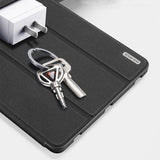 Калъф с Pen Поставка за Samsung Tab S10 Plus/ S9 Plus 12.4", Dux Ducis Domo Case, Черен (4)