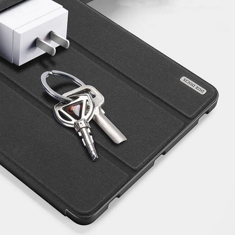 Калъф с Pen Поставка за Samsung Tab S10 Plus/ S9 Plus 12.4", Dux Ducis Domo Case, Черен (4)