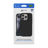 Противоударен Калъф за iPhone 11, Prio Doble Shell Rugged Case, Черен (3)