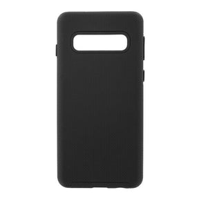 Противоударен Калъф за Samsung S10, Prio Doble Shell Rugged Case, Черен