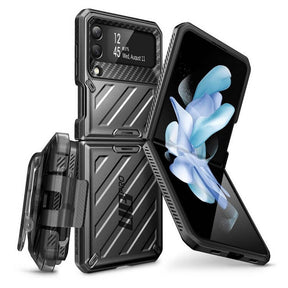 Противоударен Калъф за Samsung Z Flip 4, Supcase Unicorn Beetle Pro, Черен