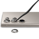 Протектор за Камерата на Samsung S24 Ultra, Spigen EZ Fit Optik Pro Glass tR 2бр., Сив (7)