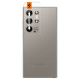 Протектор за Камерата на Samsung S24 Ultra, Spigen EZ Fit Optik Pro Glass tR 2бр., Сив (2)