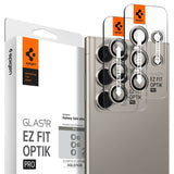 Протектор за Камерата на Samsung S24 Ultra, Spigen EZ Fit Optik Pro Glass tR 2бр., Сив