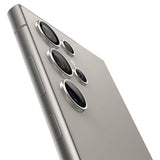 Протектор за Камерата на Samsung S24 Ultra, Spigen EZ Fit Optik Pro Glass tR 2бр., Сив (3)