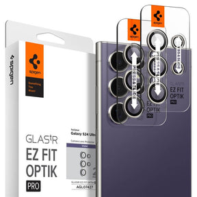 Протектор за Камерата на Samsung S24 Ultra, Spigen EZ Fit Optik Pro Glass tR 2бр., Лилав