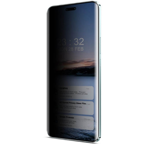Затъмняващ Протектор за Honor Magic 6 Pro, Imak Privacy Anti-Spy Glass, Черен (10)