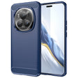 Противоударен Калъф за Honor Magic 6 Pro, Premium Carbon Case, Син