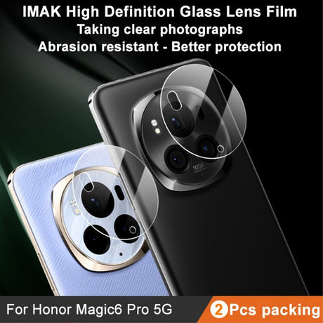 Протектор за Камерата на Honor Magic 6 Pro, Imak Full Cam Glass, Прозрачен (2)