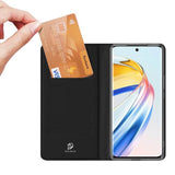 Кожен Калъф за Honor Magic 6 Lite, Dux Ducis Skin Pro Book Case, Черен (4)